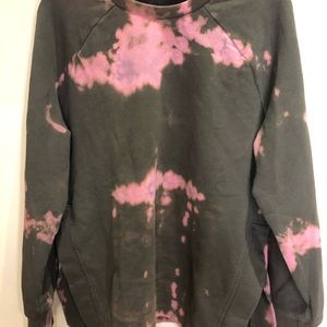 Hand dyed sweatshirt!